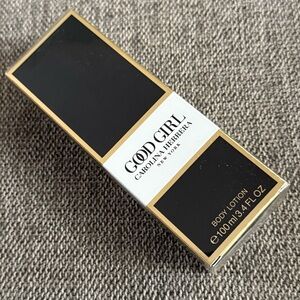 Carolina Herrera New York Good Girl Body Lotion Black 100ml 3.4 Fl. Oz Authentic